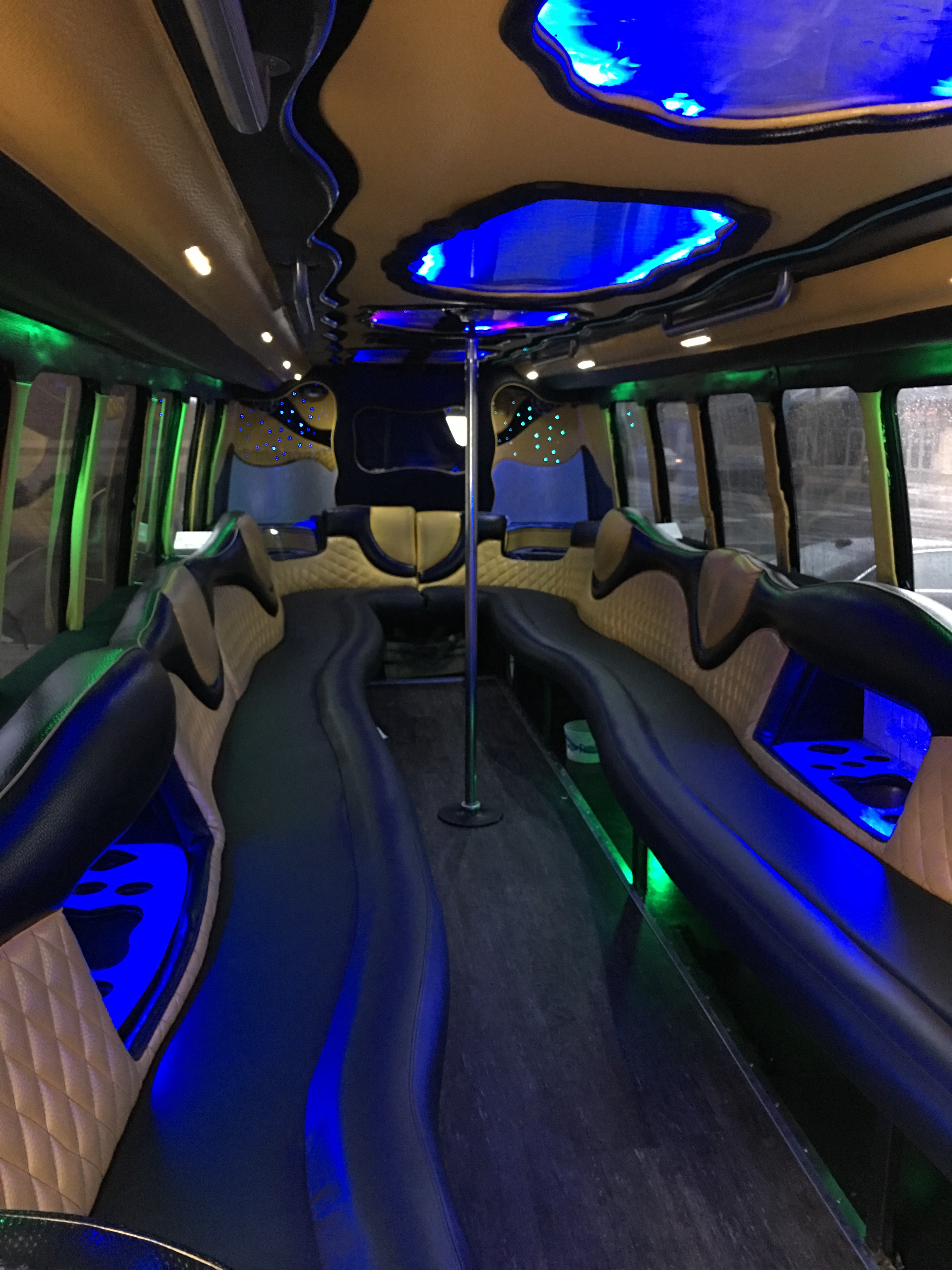 35 Passenger Luxury Bus Interior